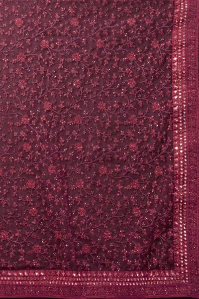 Gota Worked Net Saree SAREE