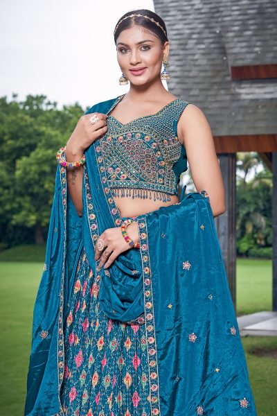 Handworked and Digital Printed Lehenga Choli GIRLISH LEHENGA