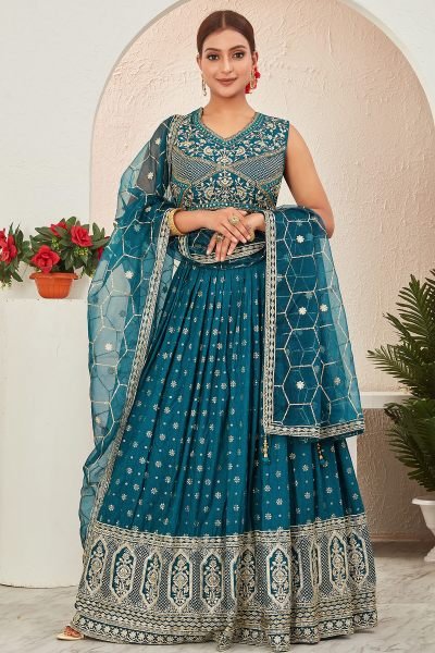 Jacquard Lehenga Choli SIDERS LEHENGA
