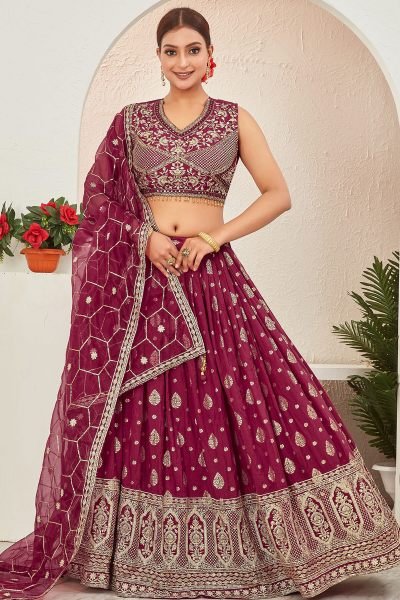 Jacquard Lehenga CholiLI SIDERS LEHENGA