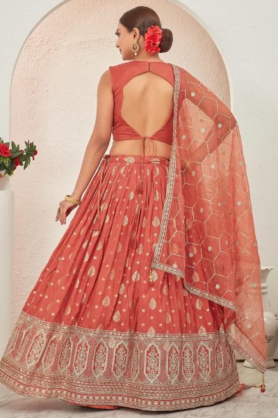 Jacquard Lehenga Choli SIDERS LEHENGA
