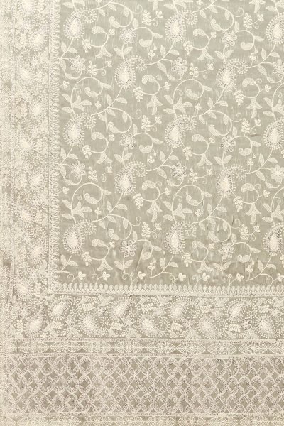 Kashmiri Worked Organza Saree SAREE