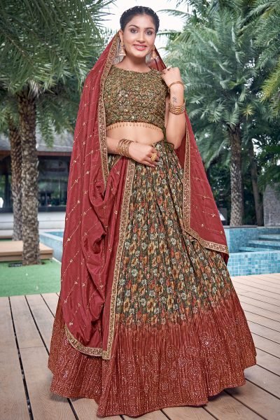 Mehendi Lehenga Choli MEHENDI FUNCTION