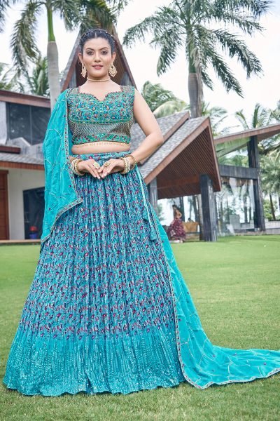 Mukeish Worked Lehenga Choli SANGEET SANDHYA