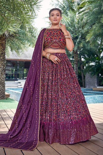 Mukeish Worked Lehenga Choli SANGEET SANDHYA