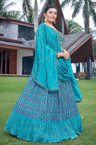 Mukeish Worked Lehenga Choli SANGEET SANDHYA