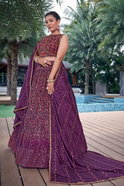 Mukeish Worked Lehenga Choli SANGEET SANDHYA