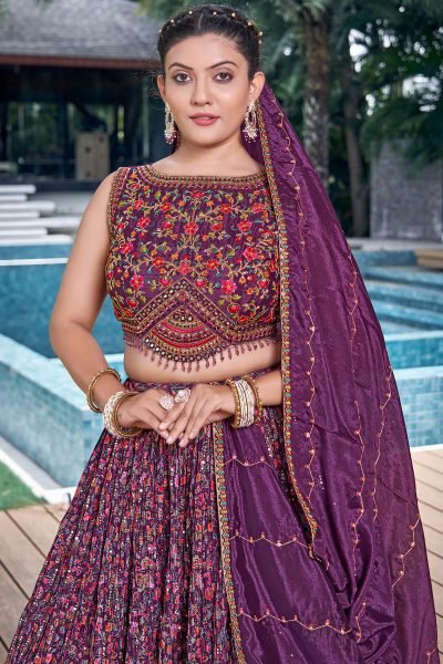 Mukeish Worked Lehenga Choli SANGEET SANDHYA
