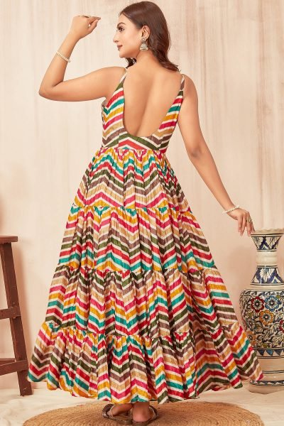 Multicolor Frock DRESSES