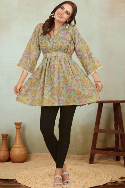 Pista Green Kurta KURTA 