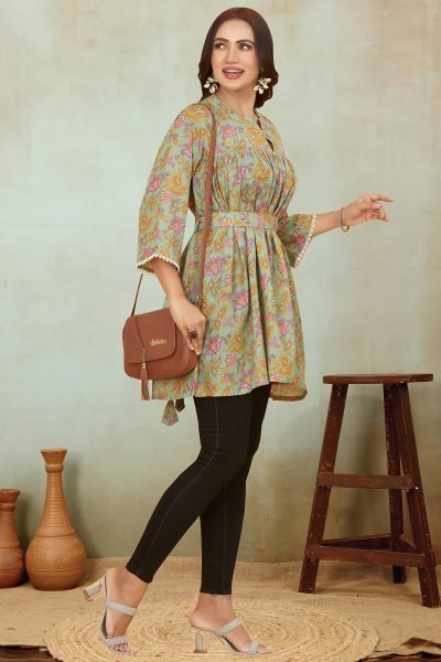 Pista Green Kurta KURTA 