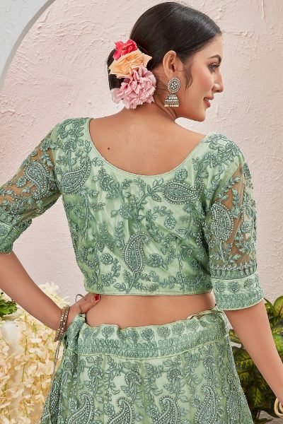 PISTA ETHNIC LEHENGA