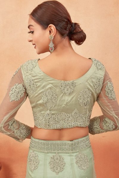 PISTA ETHNIC LEHENGA