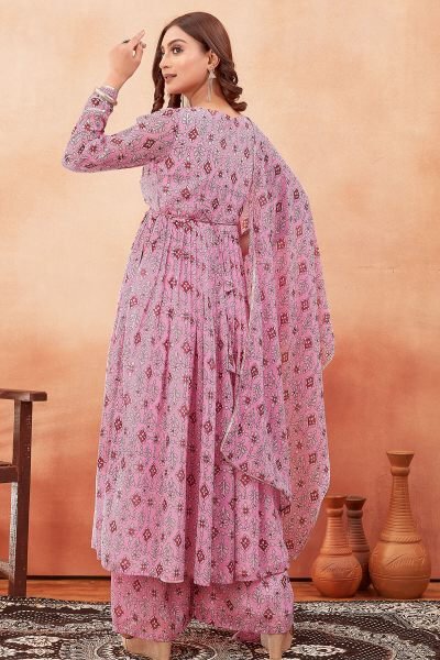 Printed Alia Cut Anarkali Kurta Set ALIA CUT KURTA SET