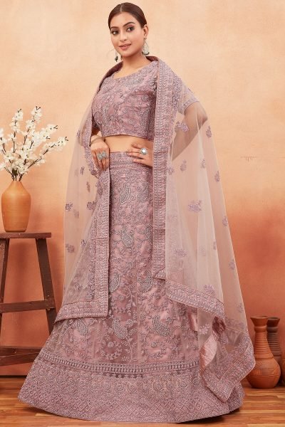 PURPLE ETHNIC LEHENGA