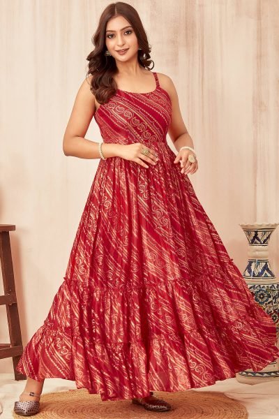 Red Frock DRESSES