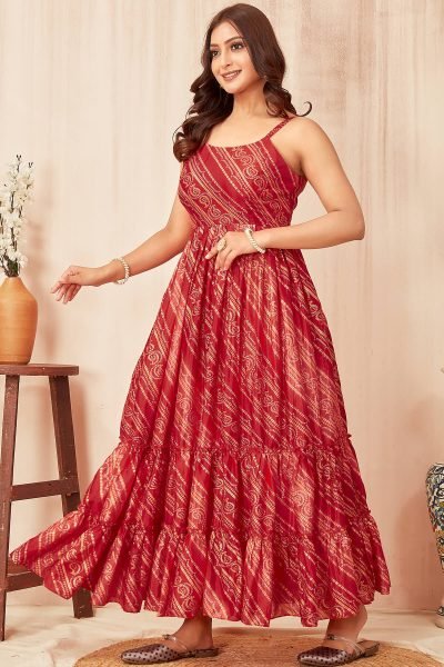 Red Frock DRESSES
