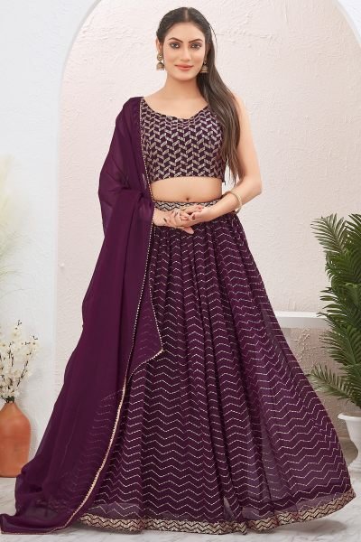 Sequins Lehenga Choli SEQUINSED LEHENGA