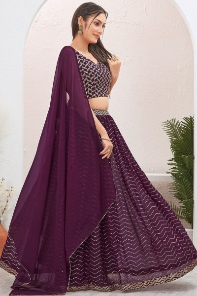 Sequins Lehenga Choli SEQUINSED LEHENGA
