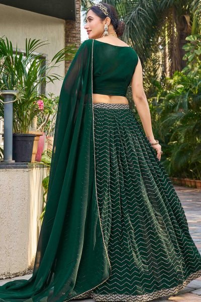 Sequins Lehenga Choli MEHENDI FUNCTION