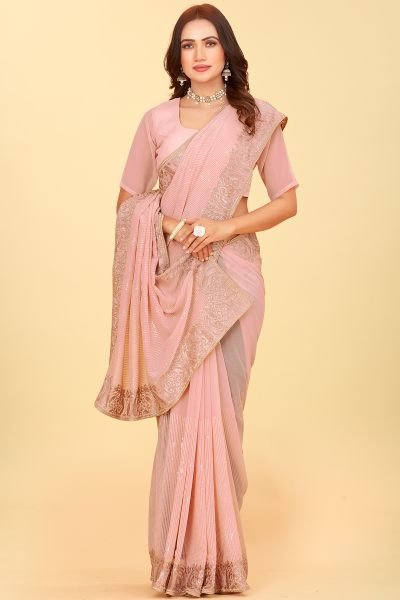 Sequins Georgette Saree SAREE