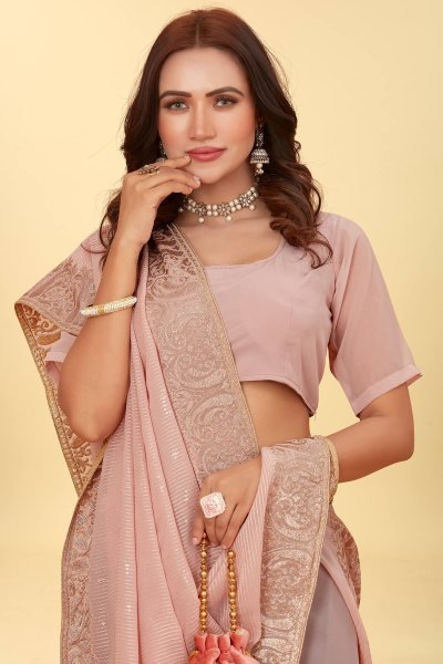 Sequins Georgette Saree SAREE