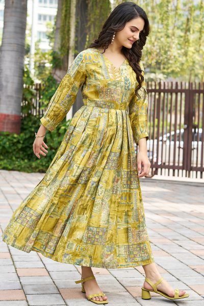 Women A Line Dress DRESSES