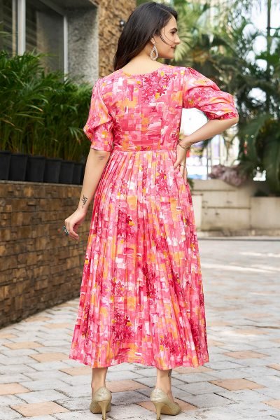 Women A Line Dress DRESSES