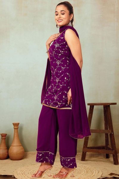 Women Embroidery Kurta Set With Dupatta KURTA SET