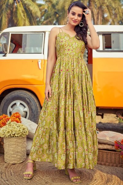 Women Fit and Flare Dress DRESSES