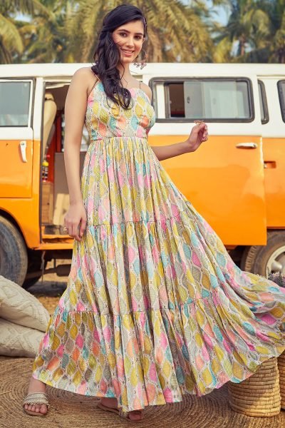 Women Fit and Flare Dress DRESSES