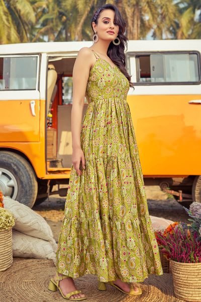 Women Fit and Flare Dress DRESSES