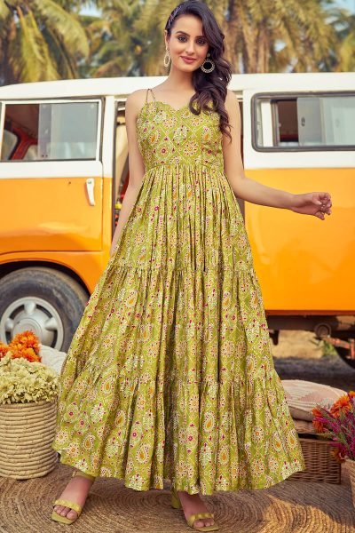 Women Fit and Flare Dress DRESSES