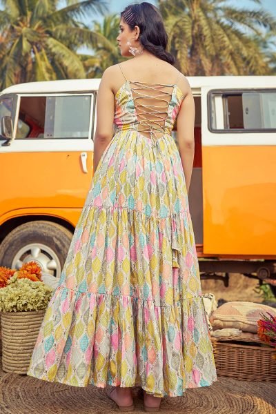 Women Fit and Flare Dress DRESSES