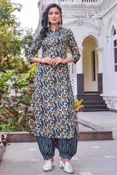 Women Regular Kurta with Trousers KURTA SET