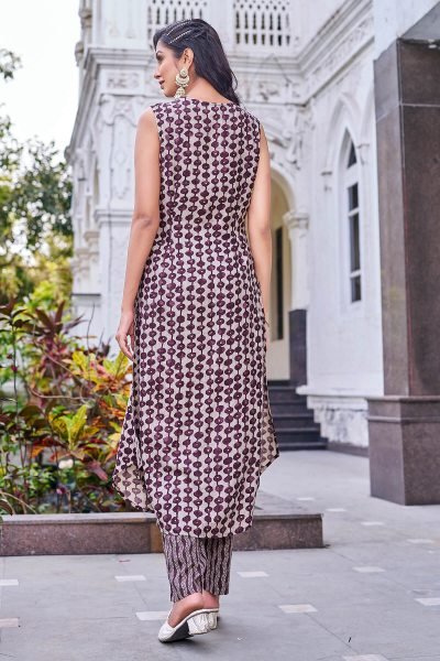 Women Printed Regular Kurta with Trousers KURTA SET