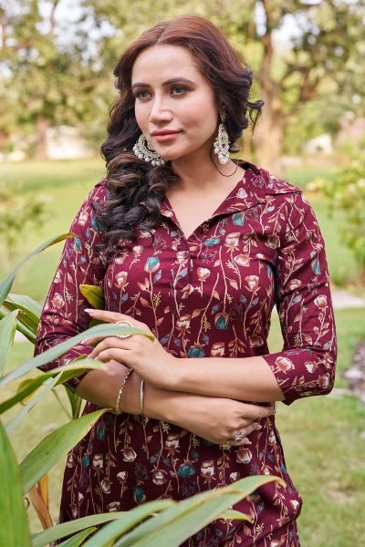 Women Regular Kurta with Trousers KURTA SET