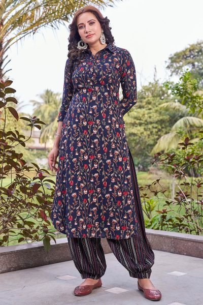 Women Regular Kurta with Trousers KURTA SET